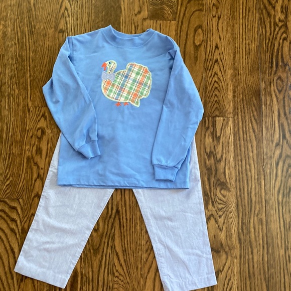 Bailey Boys Turkey Pant Set Size 5 -Excellent Condition - Picture 1 of 1
